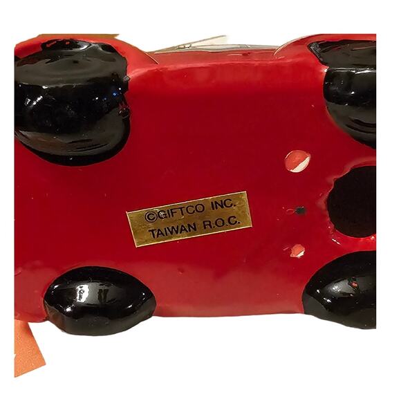 Vintage Giftco Santa’s Volkswagen w Tree Hanging Christmas Ornament (Gg203) - Picture 10 of 10